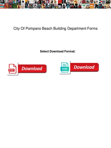 pompano beach building department|pompano beach building department forms.
